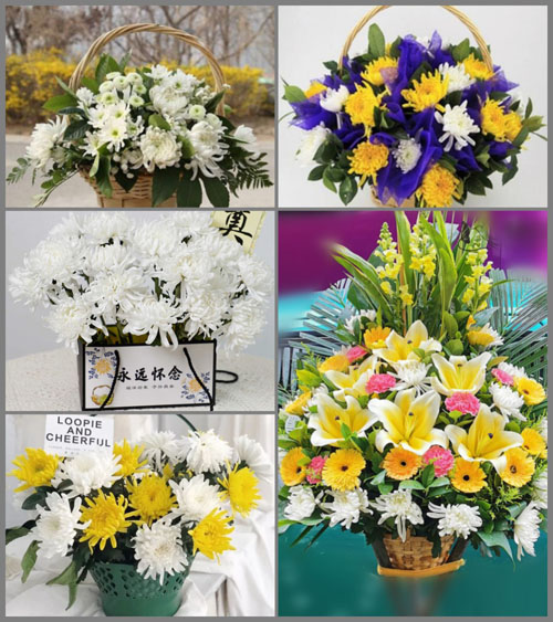 江西鹰潭贵溪市白田乡白事提篮配送